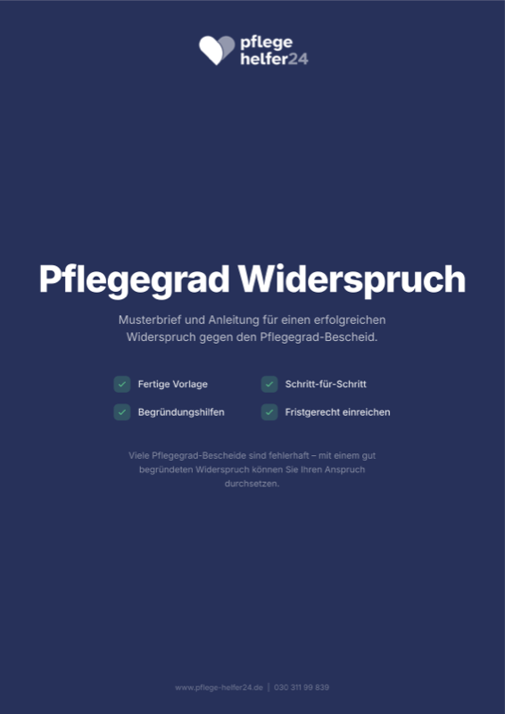 Pflegegrad Widerspruch Musterbrief Vorschau