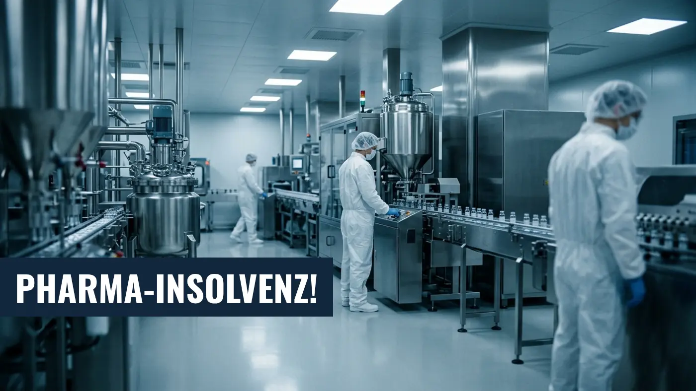 R-Pharm Germany insolvent: Pharma-Unternehmen meldet Pleite an