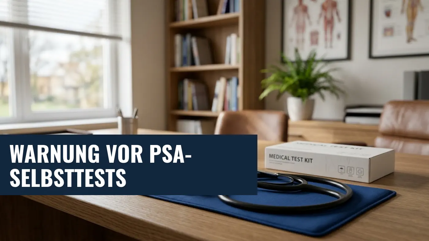 Prostatakrebs: Urologen warnen vor PSA-Selbsttests für zu Hause