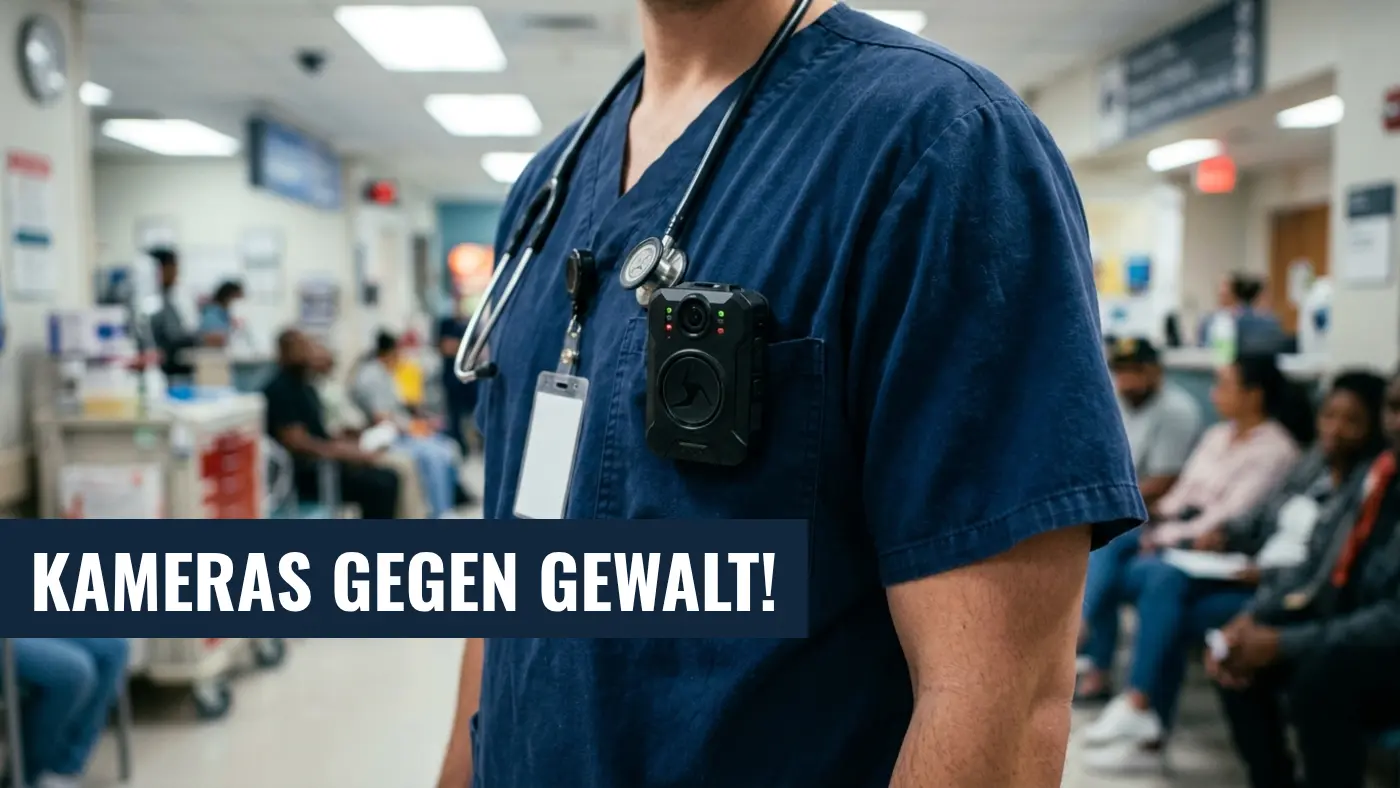 Bodycams in der Notaufnahme: Klinikum testet erfolgreich Kameras