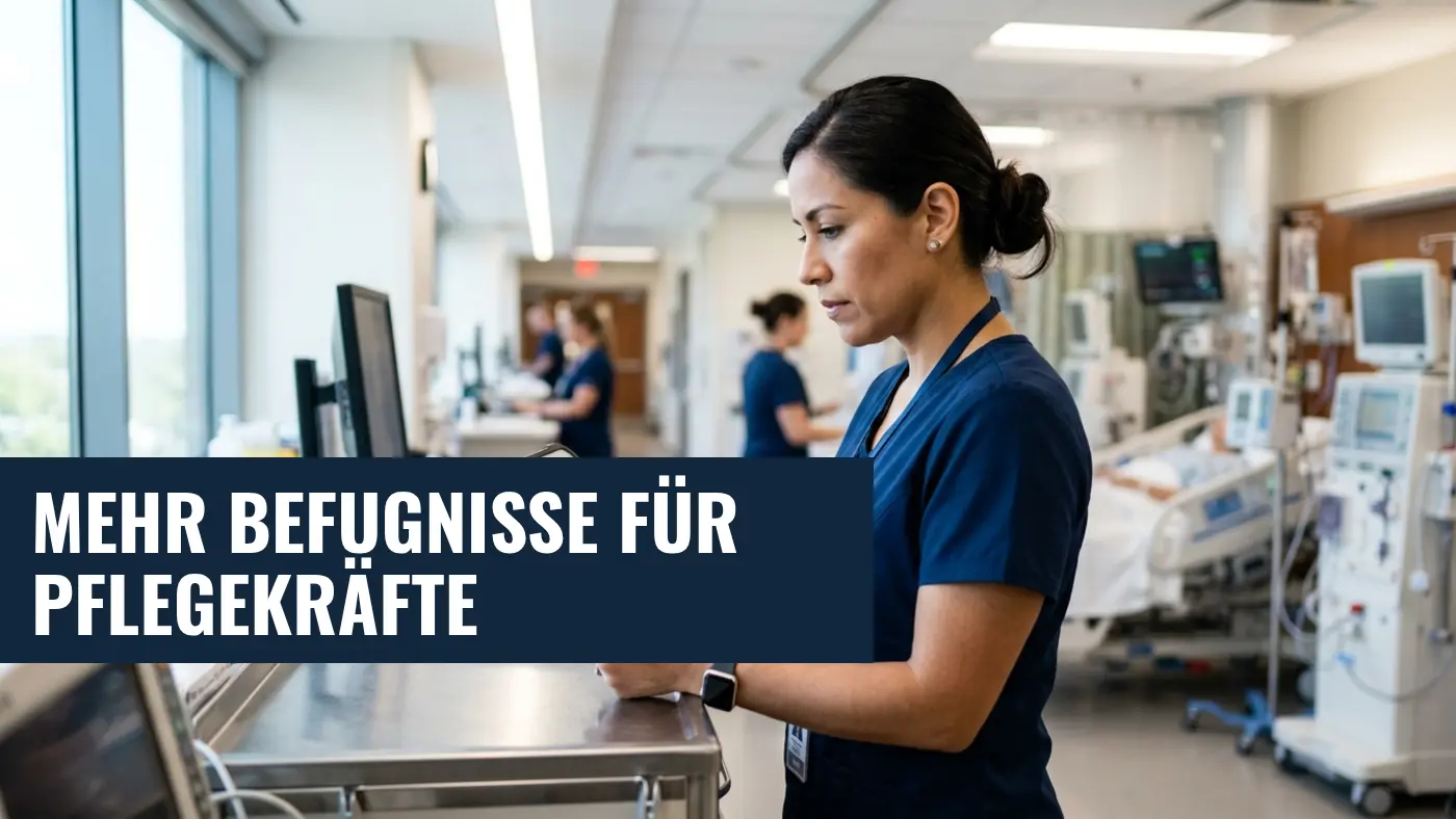 Mehr Kompetenzen in der Pflege: Neue Gesetze werten den Beruf auf