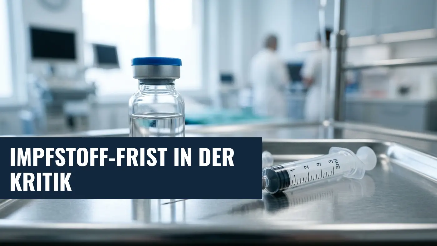 Hausärzte kritisieren Bestellfrist für Grippeimpfstoff vom PEI