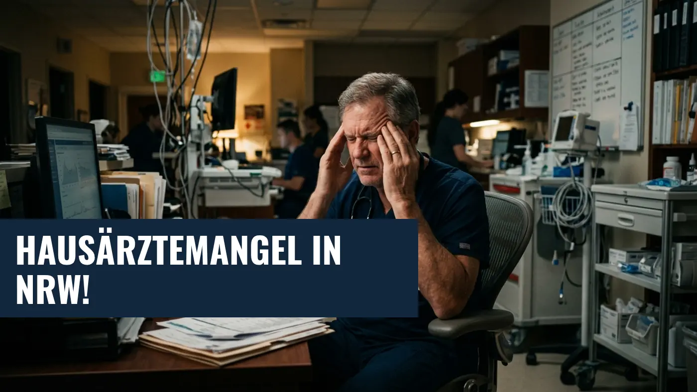 Hausärztemangel in NRW: Streit um Versorgung & Maßnahmen