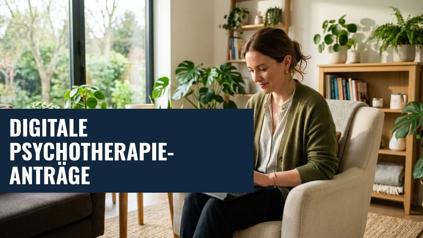 Psychotherapie: Antrags- und Gutachterverfahren werden endlich digital