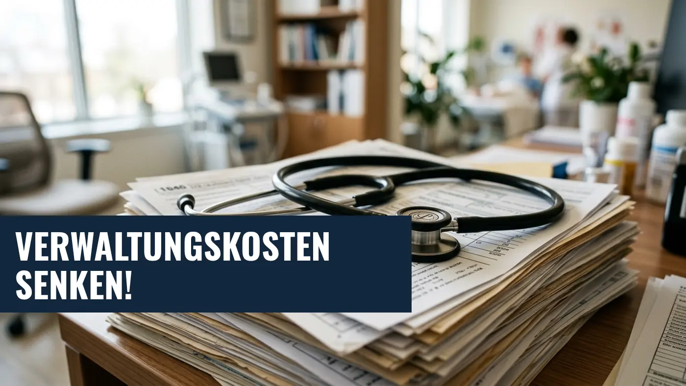 Hausärzte fordern Einsparungen: Krankenkassen-Verwaltung zu teuer