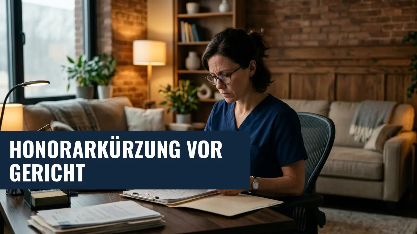 Honorarkürzung in der Psychotherapie: BPtK und KBV klagen