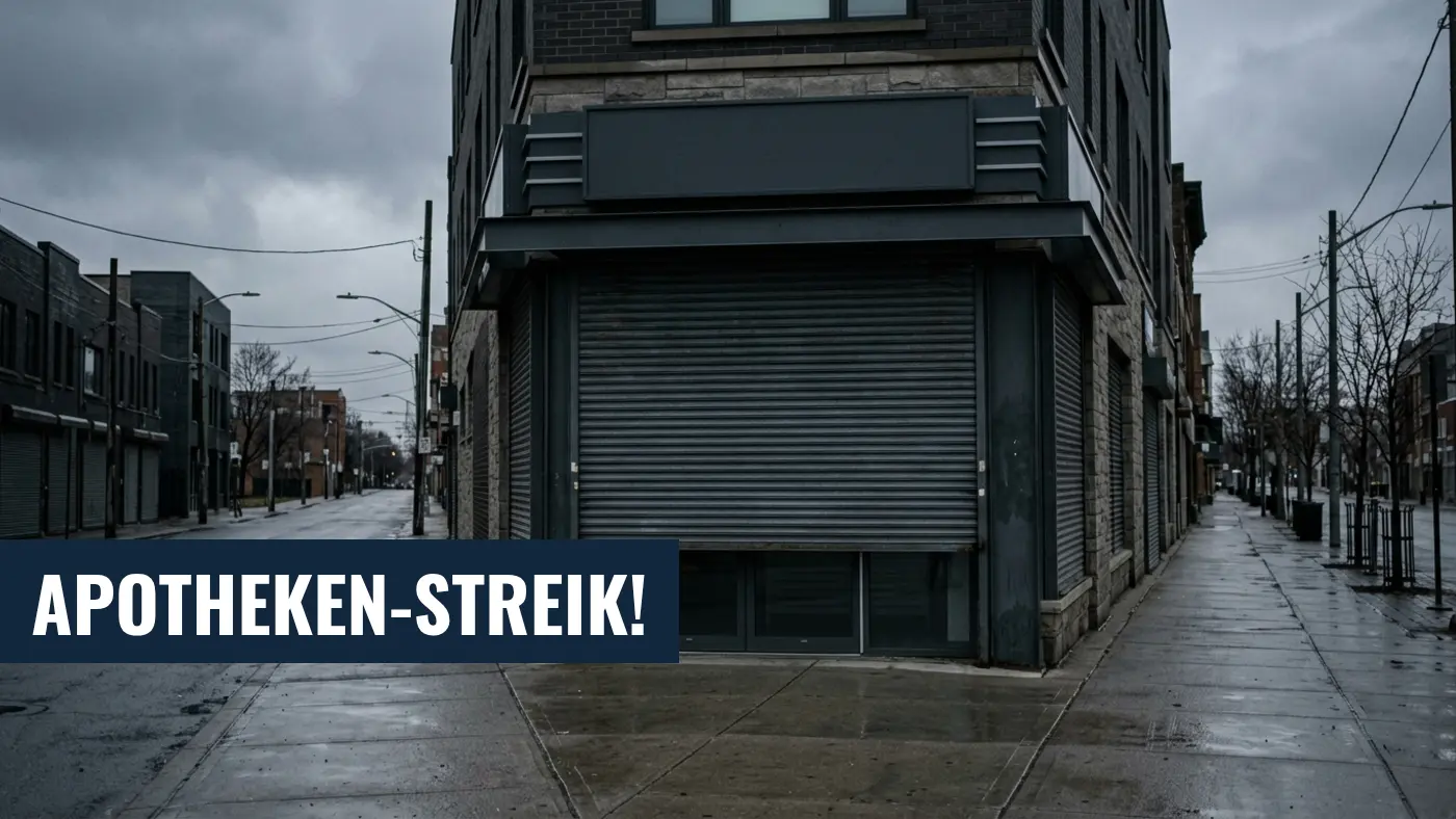 Apotheken-Streik heute: Darum bleiben viele Apotheken geschlossen