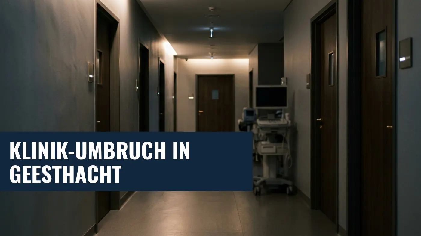 Krankenhaus Geesthacht: Sofortige Schließung mehrerer Abteilungen