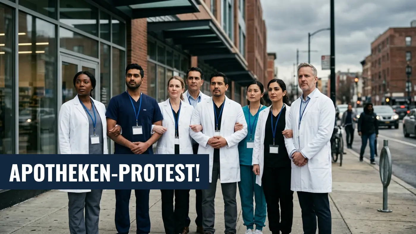 Apotheken-Protesttag 2026: Zehntausende streiken in Deutschland