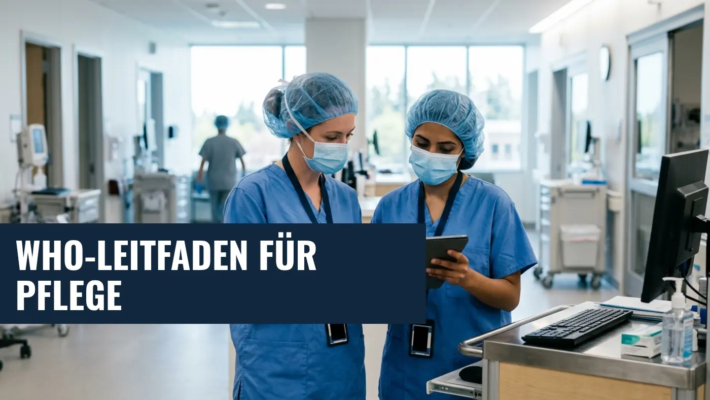 WHO stellt neuen Leitfaden für Personalausstattung in der Pflege vor