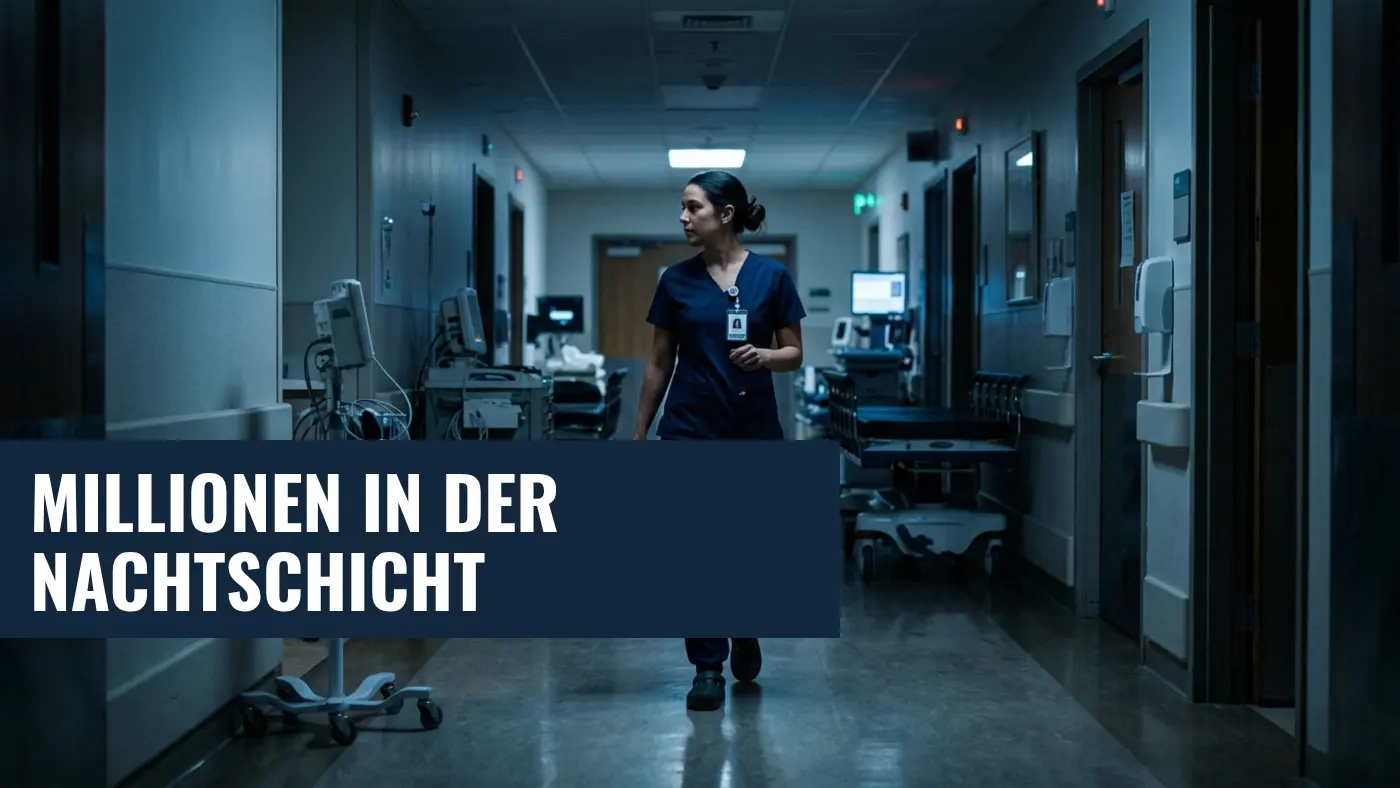 Nachtarbeit in Deutschland: Fast 4 Millionen Menschen betroffen