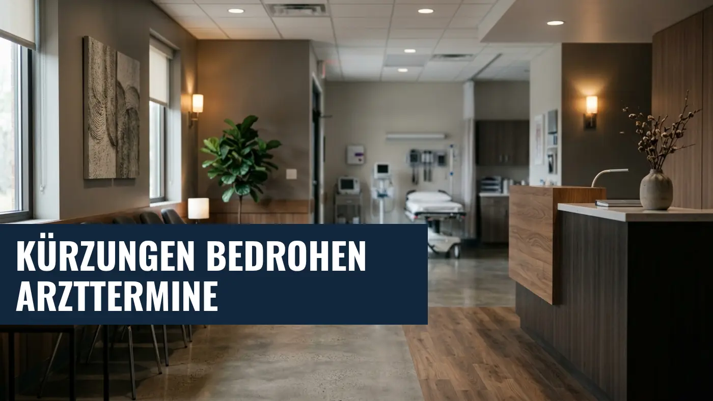 GKV-Milliardenloch: Gassen warnt vor weniger Arztterminen