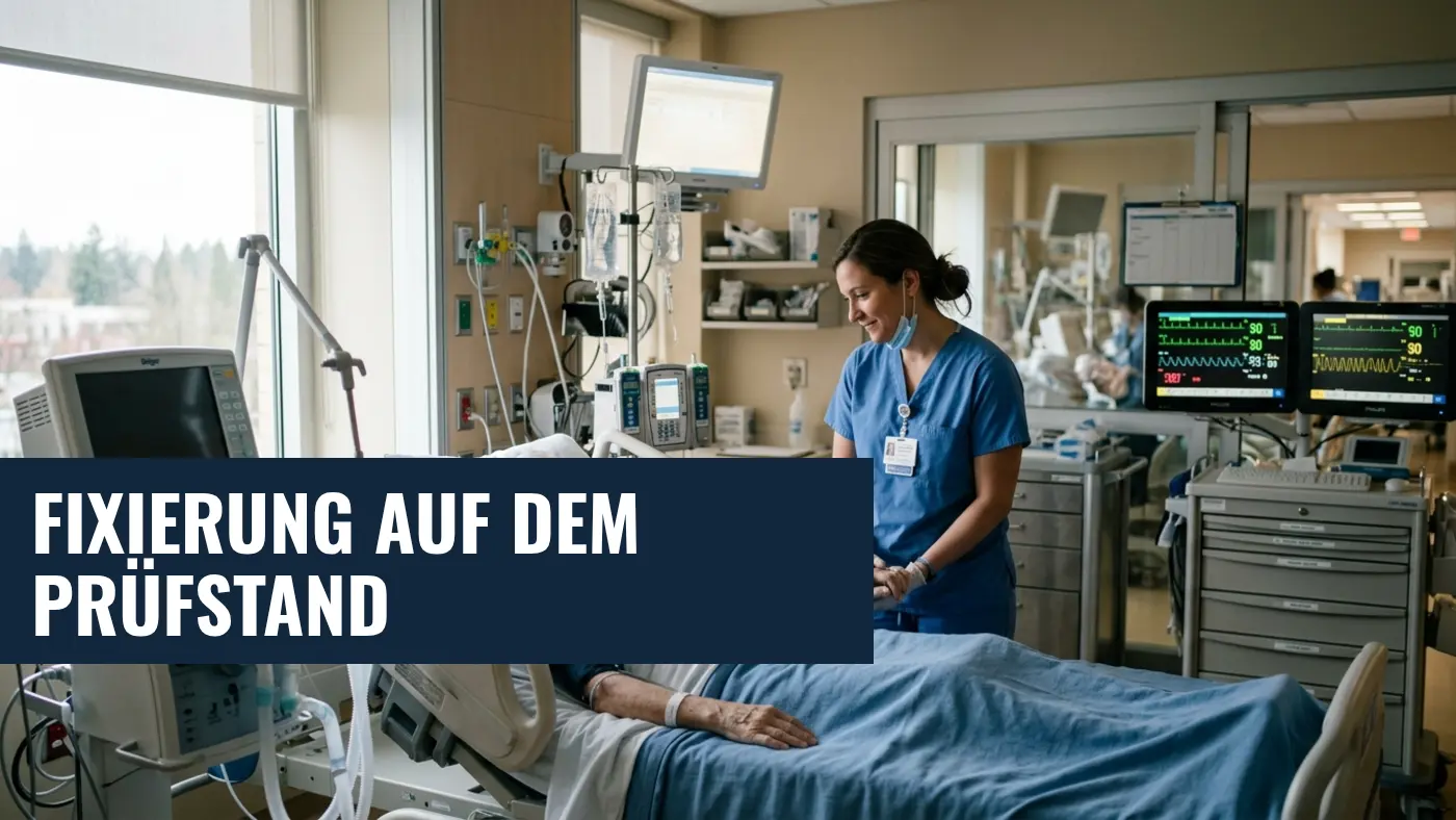 Intensivmedizin: Studie stellt Fixierung auf Intensivstationen infrage