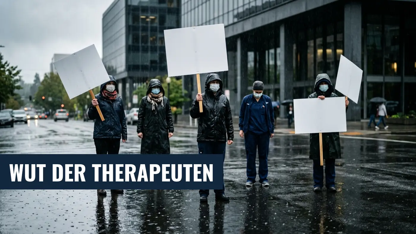 Protest gegen Honorarkürzungen: Psychotherapeuten schlagen Alarm