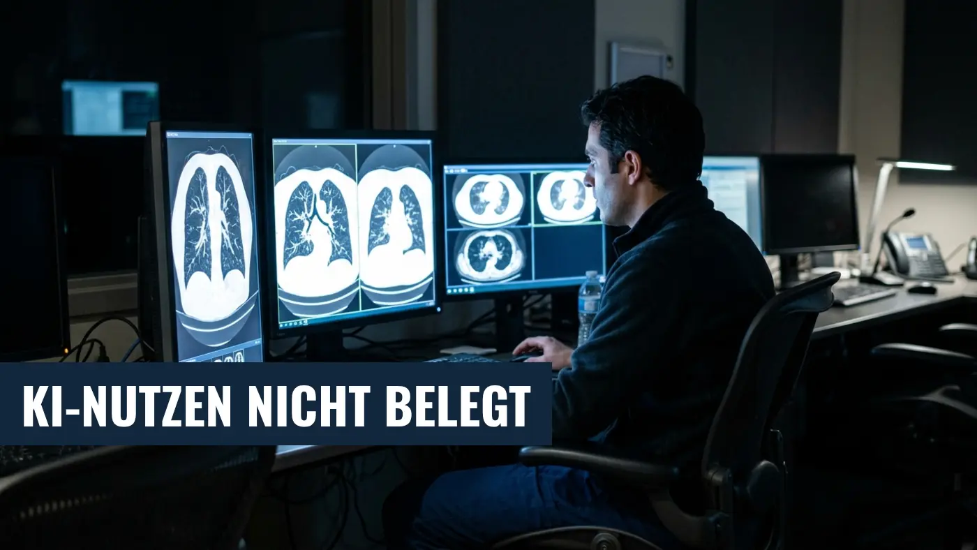 Lungenkrebsdiagnostik: Kein belegter Nutzen von KI laut IQWiG