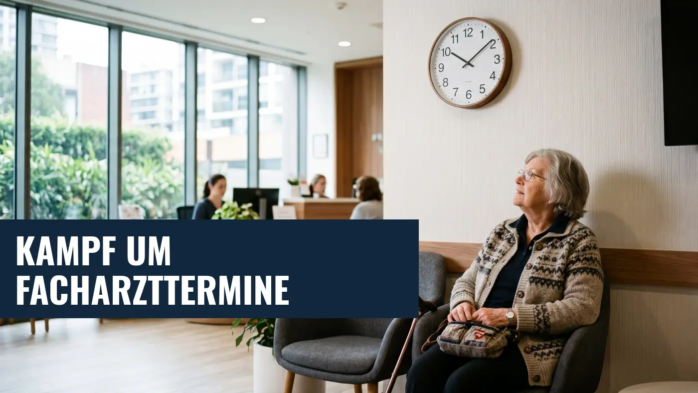 Facharzt-Termine: Gesetzlicher Anspruch auf 3 Wochen Wartezeit gefordert