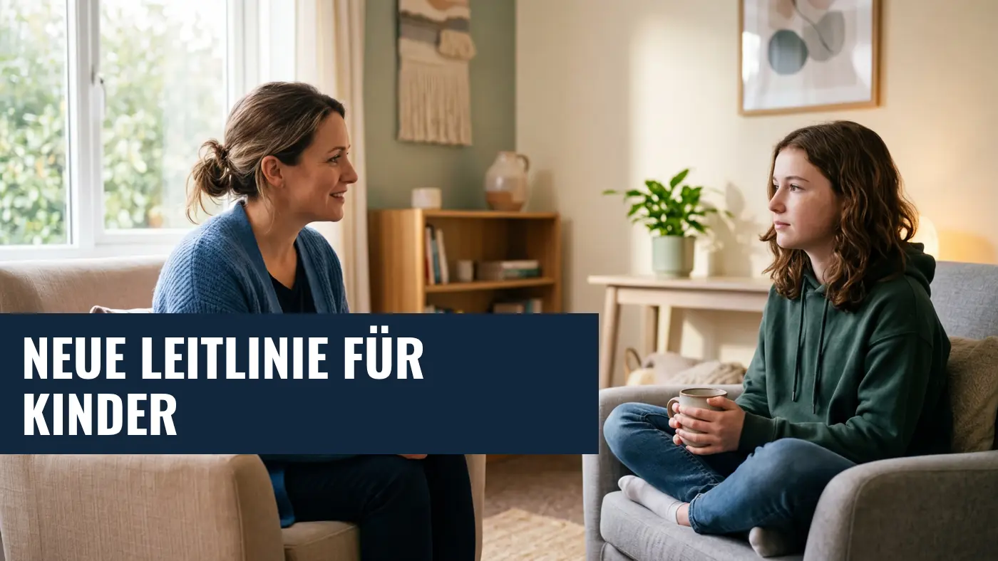 S3-Leitlinie 2026: Neue Behandlung von Depressionen bei Kindern