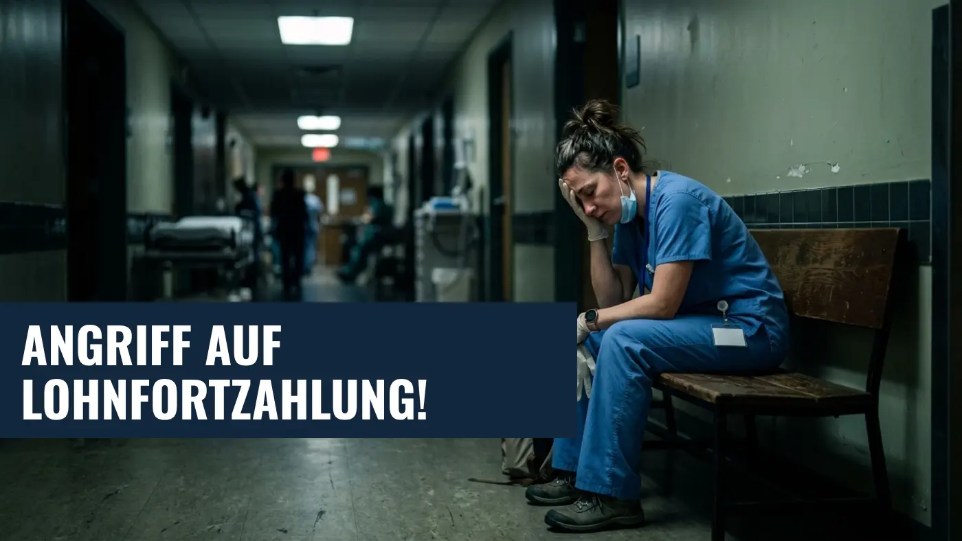 Unbezahlter Krankheitstag? Fatale Folgen für die Pflege