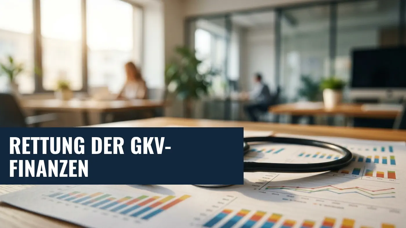 FinanzKommission Gesundheit: AOK sieht großen Wurf zur GKV-Rettung
