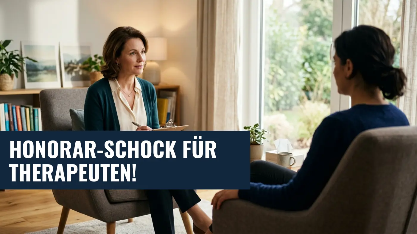 Honorarkürzung für Psychotherapeuten 2026: GKV verteidigt Beschluss