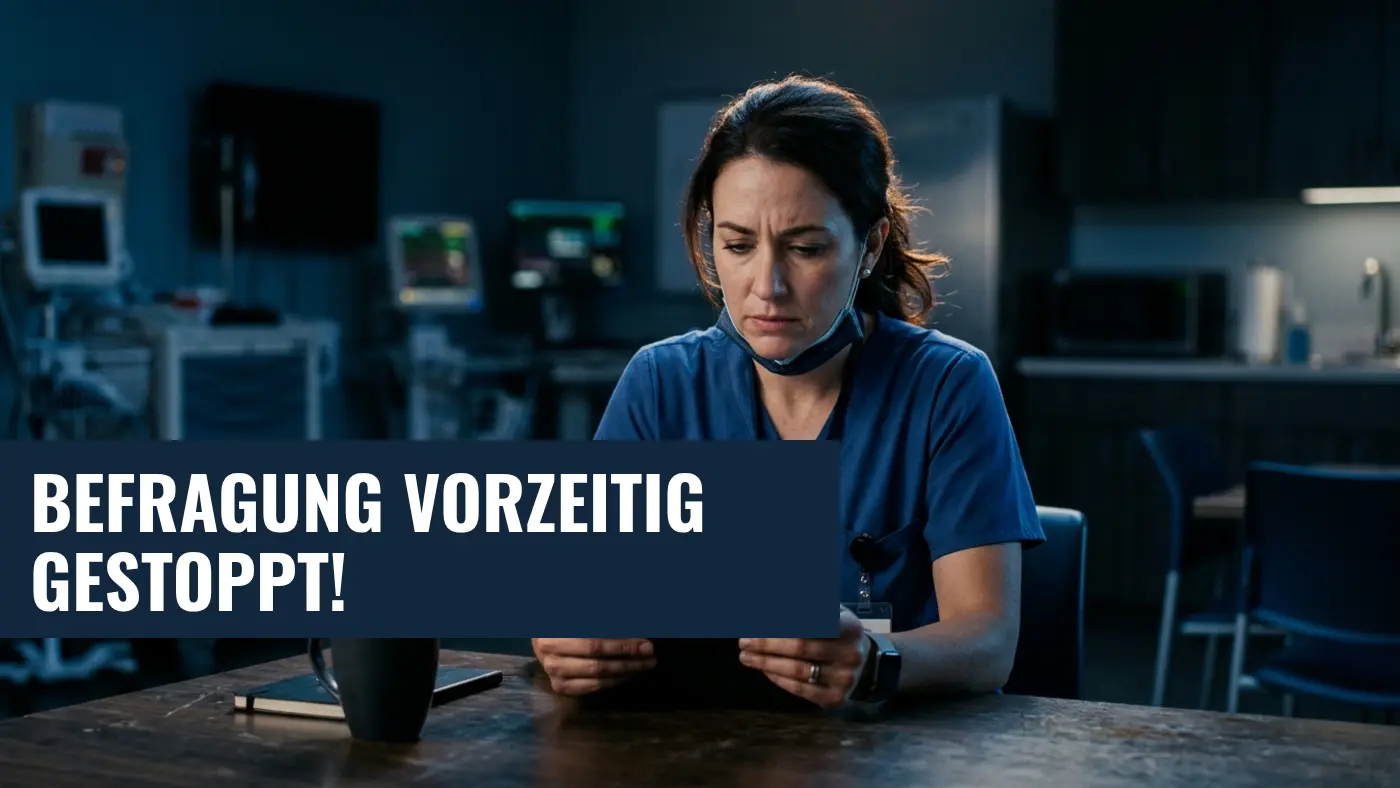 Pflegekammer Rheinland-Pfalz bricht Befragung vorzeitig ab