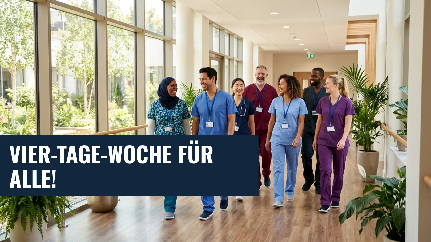 Vier-Tage-Woche in der Pflege: Münchenstift weitet Erfolgsmodell aus