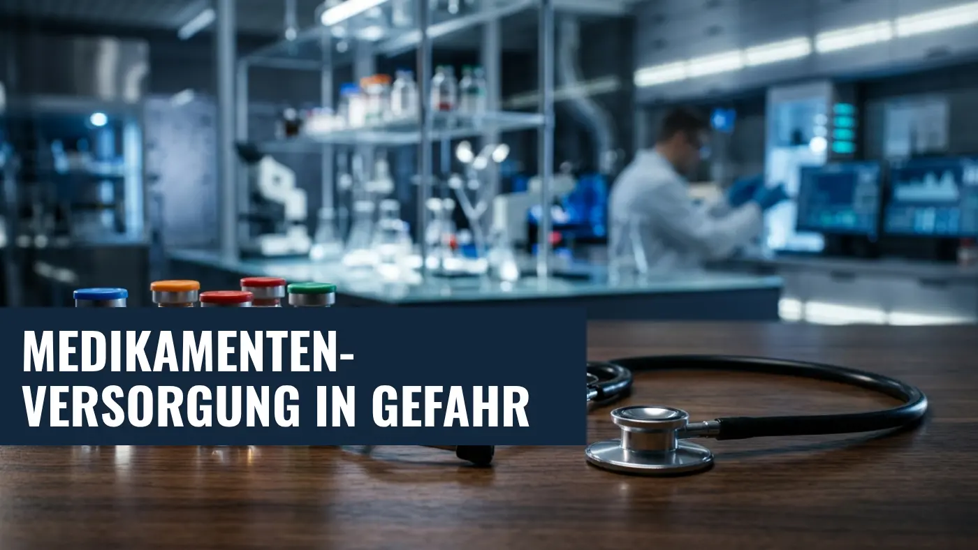 FKG-Sparpläne: Experten warnen vor Engpässen bei Medikamenten