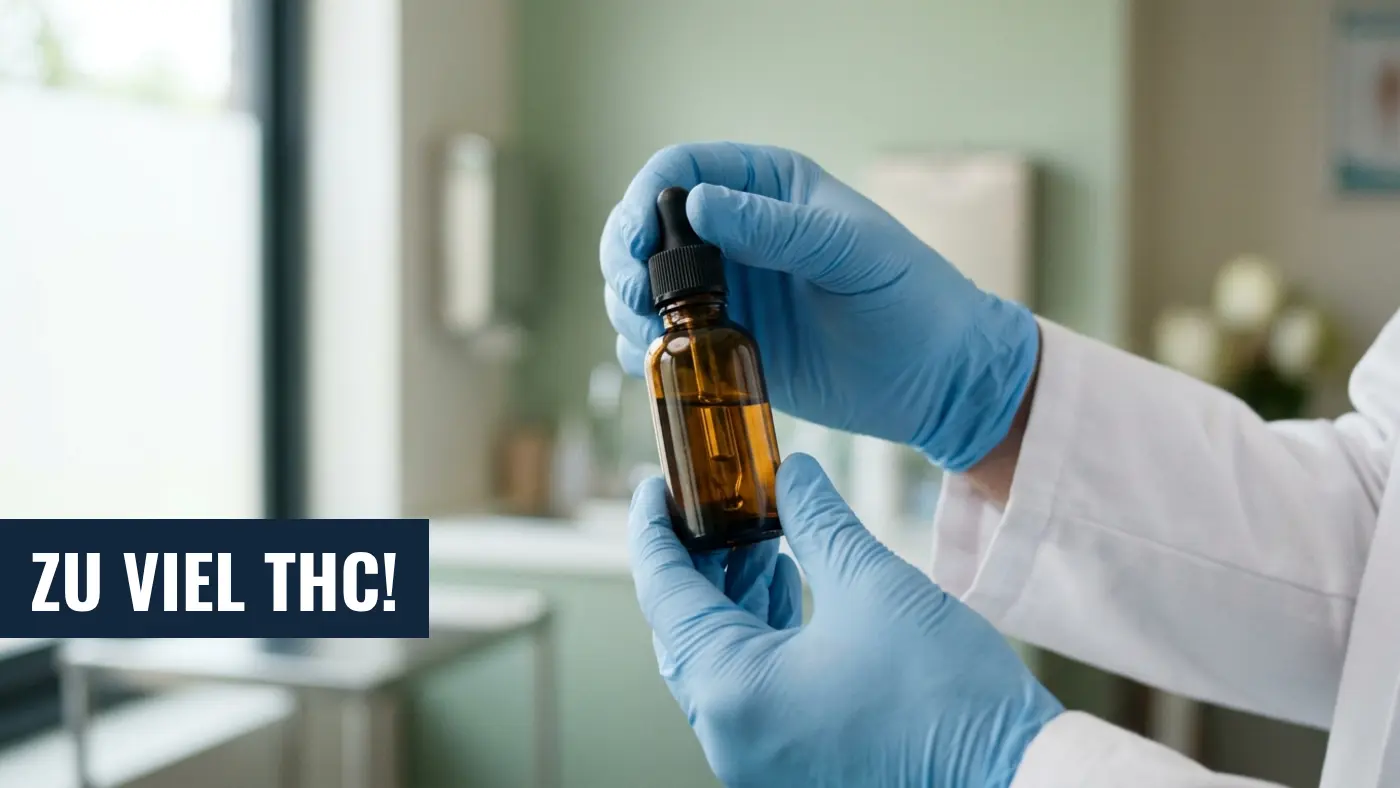 Medizinisches Cannabis: Zu viel THC bei ärztlichen Verordnungen