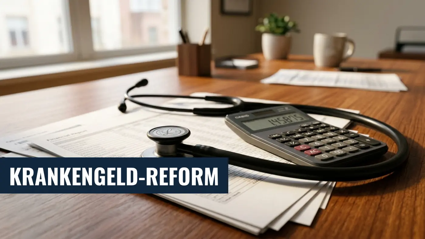 Teilkrankengeld geplant: Finanzkommission schlägt neue Krankengeld-Regeln vor