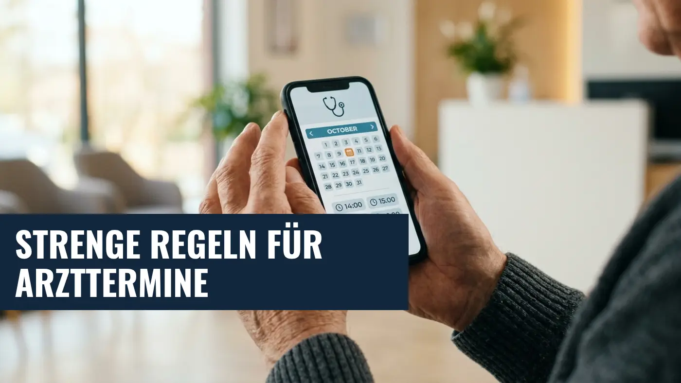 Neue Regeln für Arzttermine: Strenge Vorgaben für Buchungsplattformen