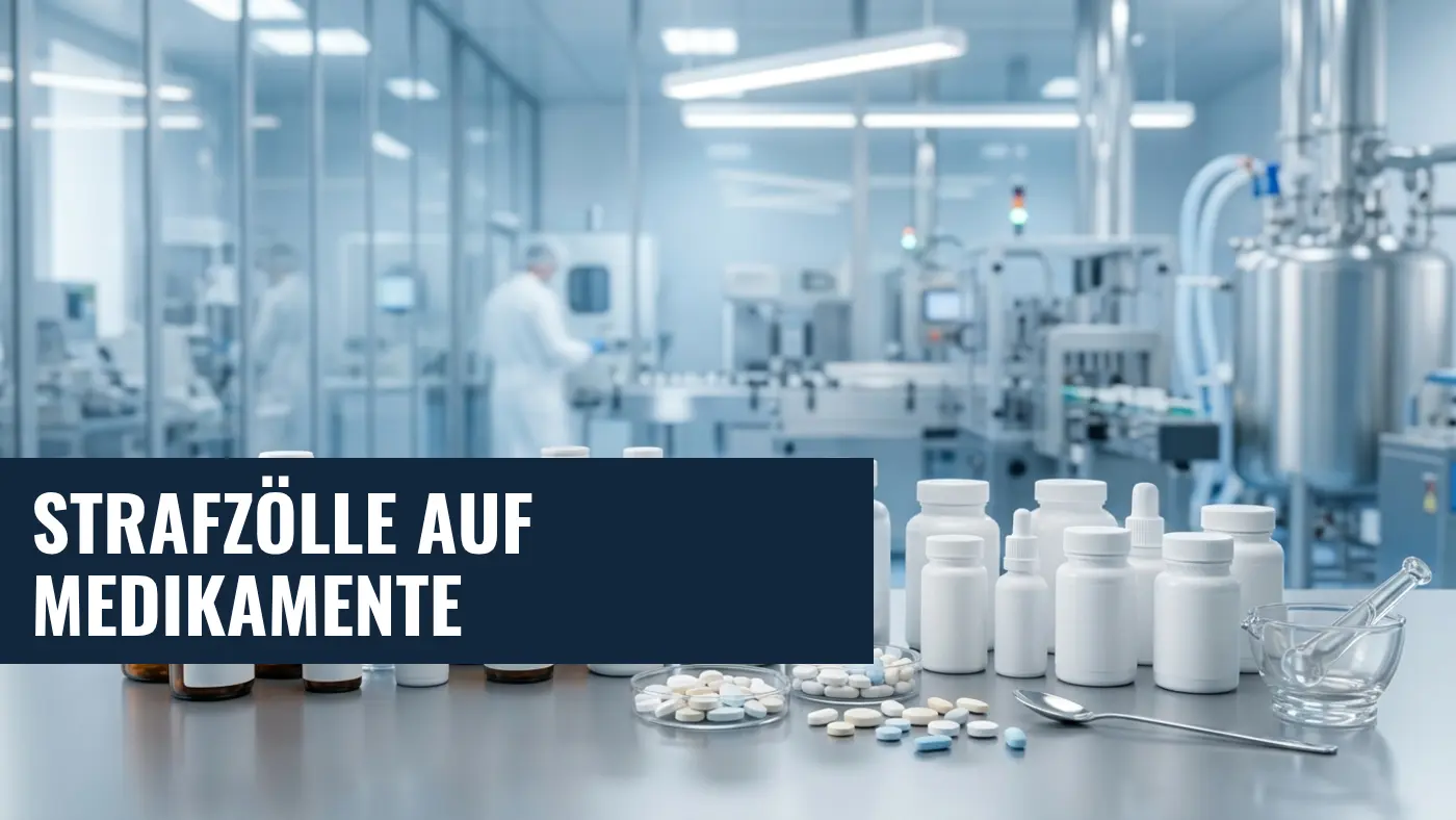 Neue US-Zölle auf Medikamente: Trump plant 100 % Aufschlag