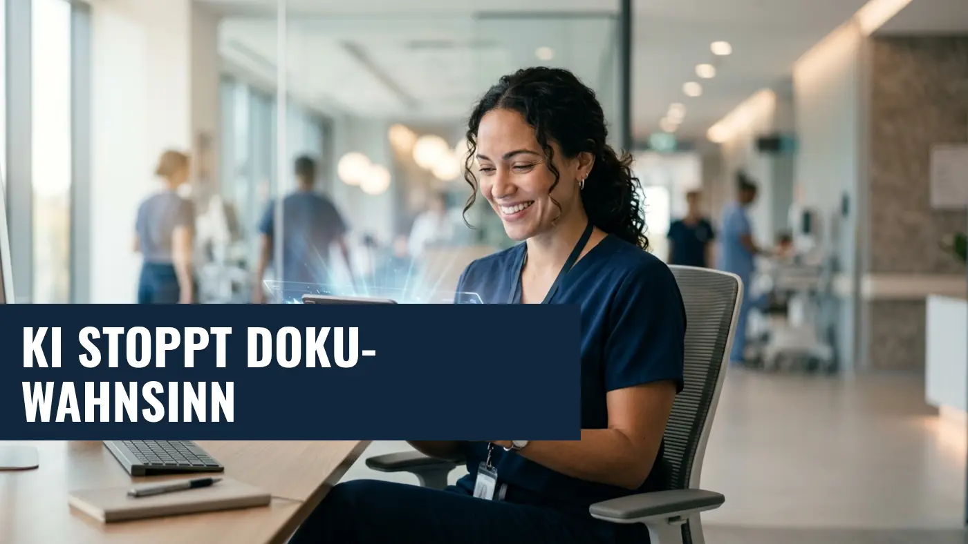 KI-Schreibassistenten in der Pflege: Studie zeigt massive Zeitersparnis