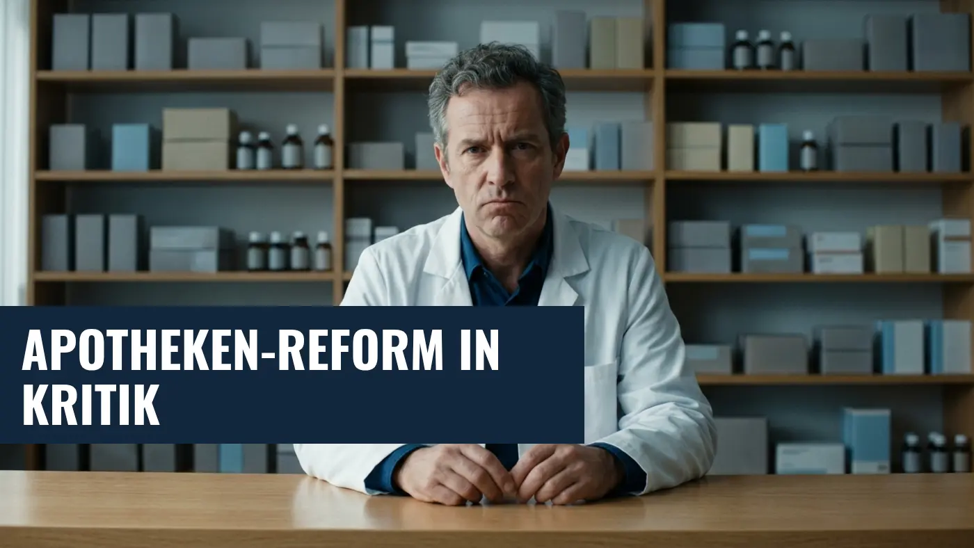 Apotheken-Reform 2026: ABDA warnt vor Risiken durch Zweigapotheken