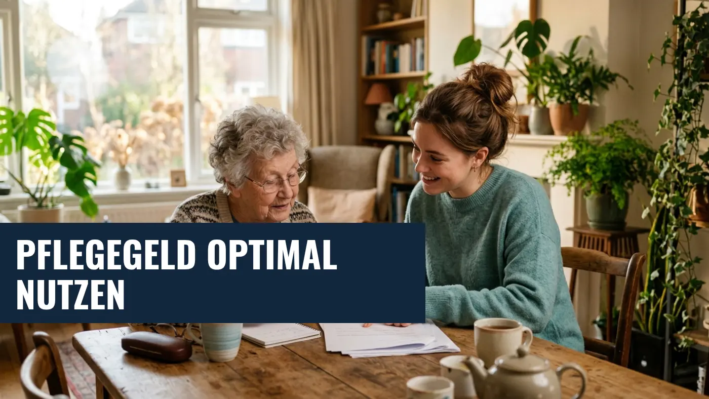 Pflegeleistungen ungenutzt: So verschenken Familien kein Pflegegeld mehr