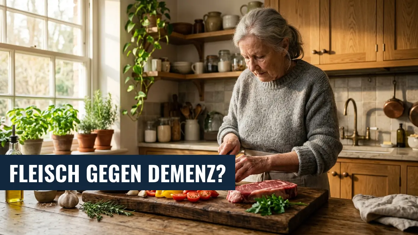 Demenzrisiko senken: Studie zeigt überraschende Wirkung von Fleisch bei APOE4-Genotyp