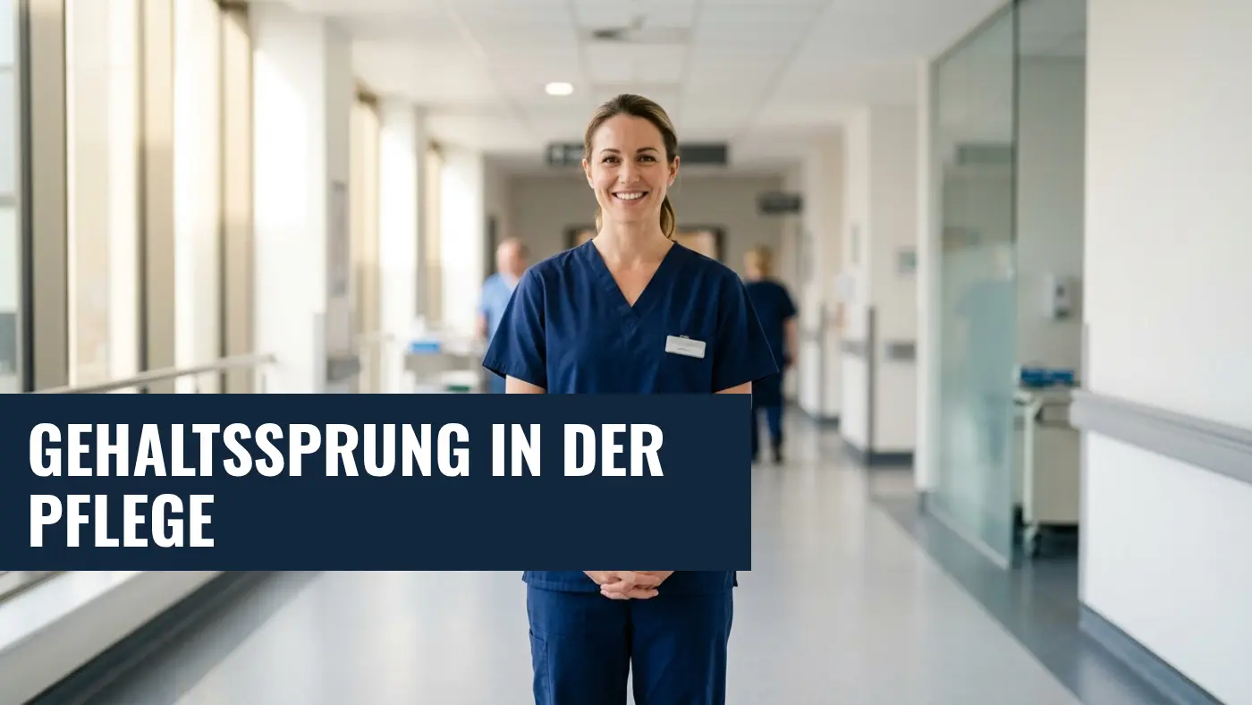 Gehaltssprung in der Pflege: Löhne steigen auf über 4.120 Euro