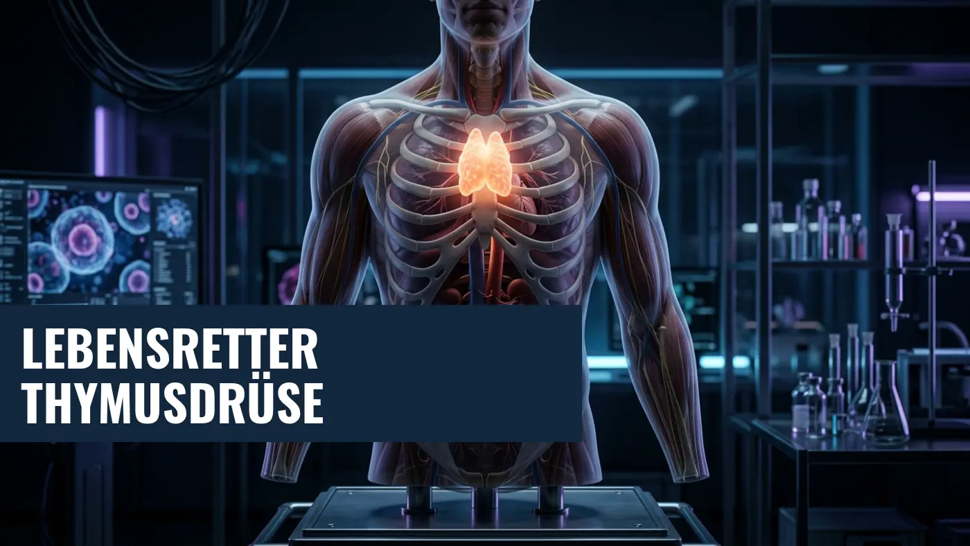 Thymusdrüse: Größe beeinflusst Lebenserwartung & Krebstherapie