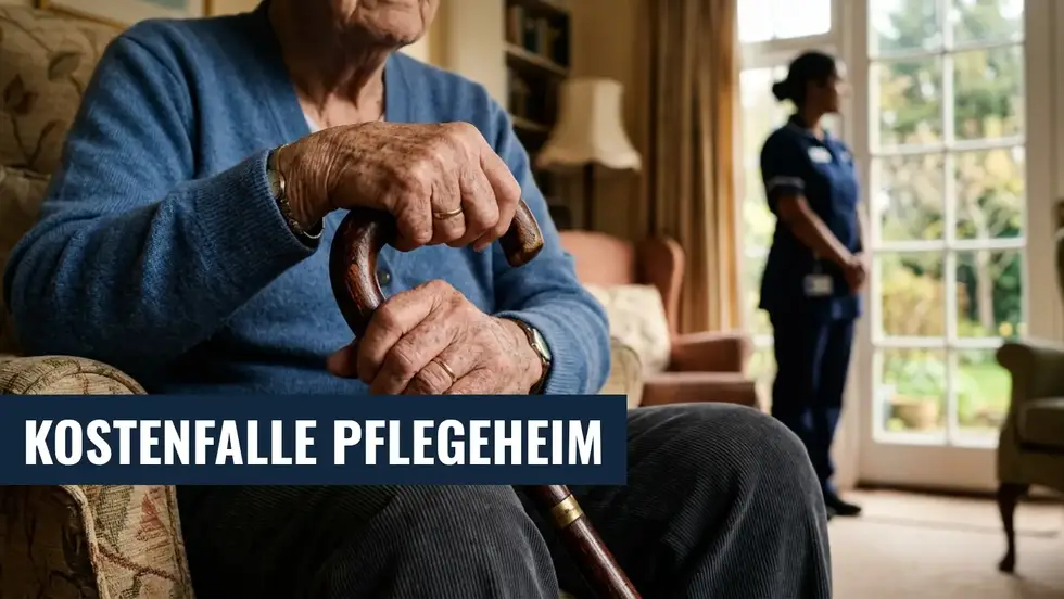 Pflegeheim Kosten 2026: Eigenanteil fast so hoch wie Rente