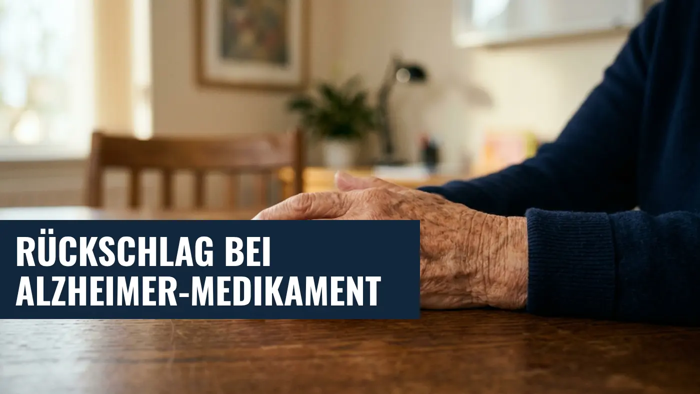 Alzheimer-Wirkstoff Donanemab: G-BA stellt keinen Zusatznutzen fest