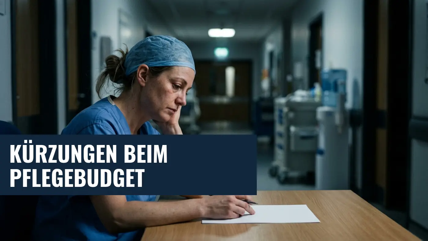 GKV-Sparpaket 2026: Ministerin Warken kürzt das Pflegebudget