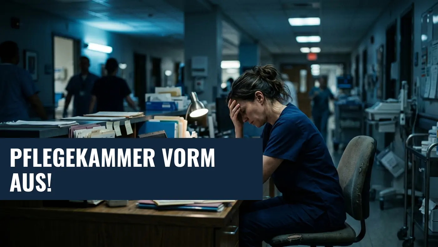 Pflegekammer Rheinland-Pfalz in der Krise: Neustart gefordert