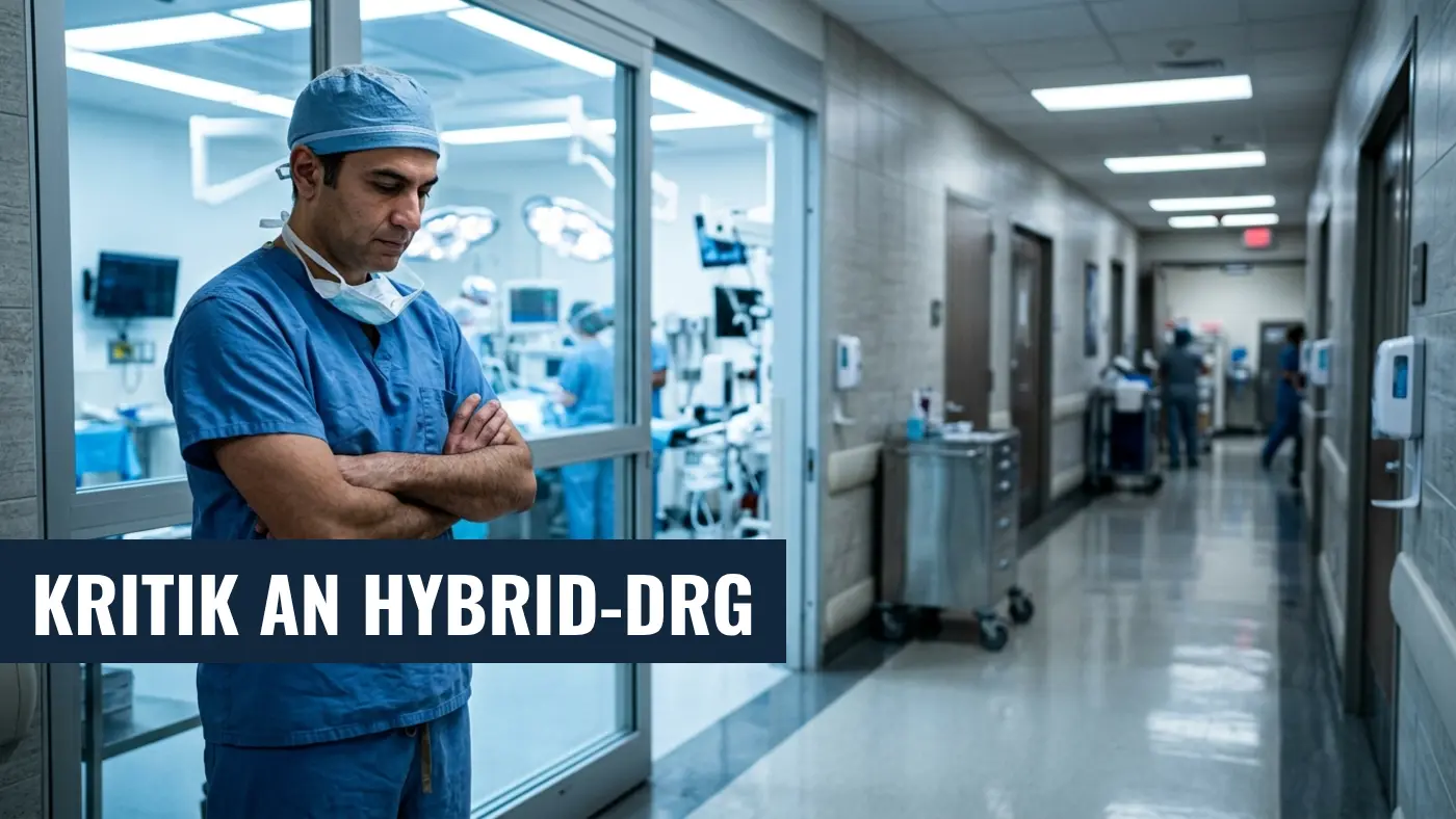 Hartmannbund kritisiert Hybrid-DRG: Gefahr für Kliniken & Ausbildung