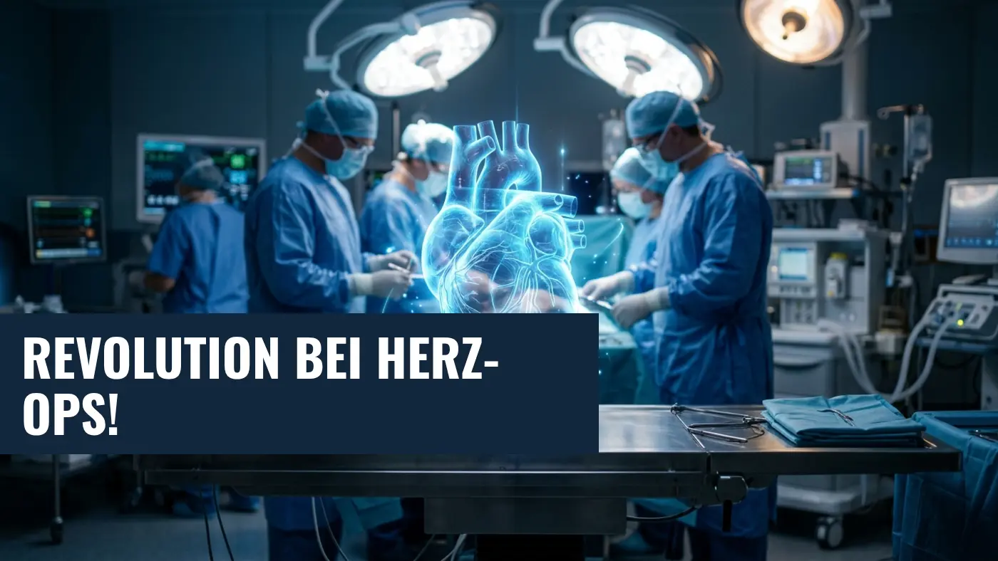 Herzpumpen-Implantation: Millionen-Förderung für revolutionäre Methode