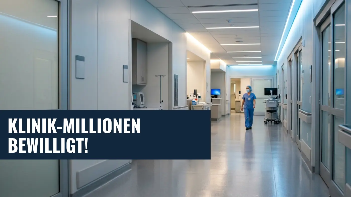 Transformationsfonds 2026: BAS bewilligt erste Klinik-Millionen
