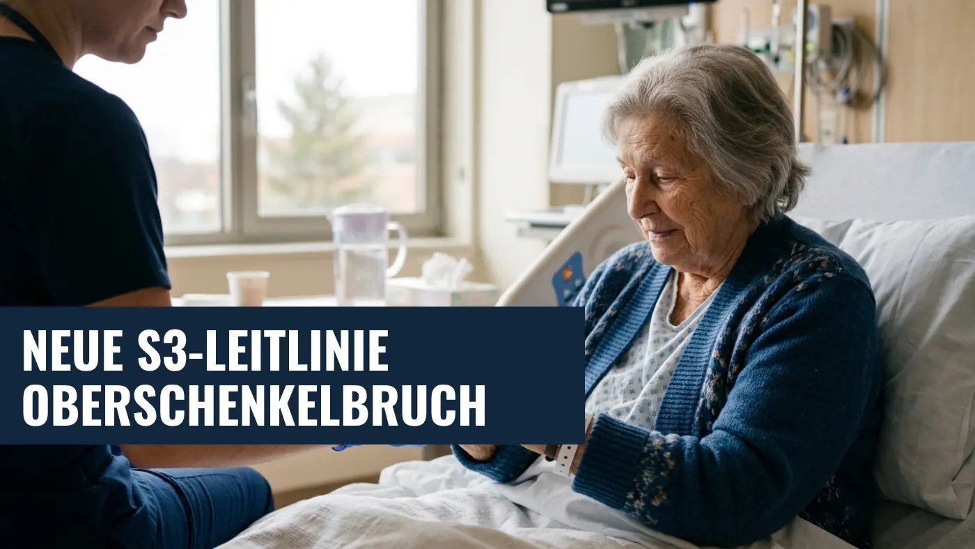 Neue S3-Leitlinie: Pertrochantäre Oberschenkelfraktur | PflegeHelfer24
