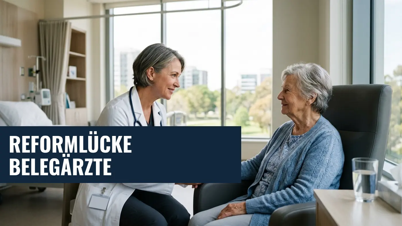 Belegärzte im Gesundheitssystem: Attraktives Modell vor dem Aus?