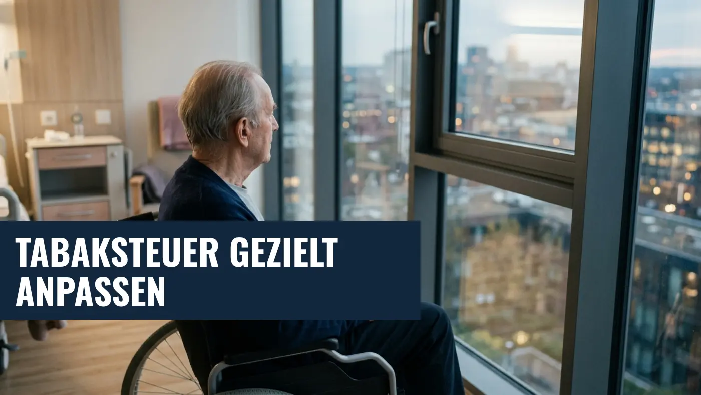 Tabaksteuer Erhöhung: Experten fordern schadensadaptierte Steuer