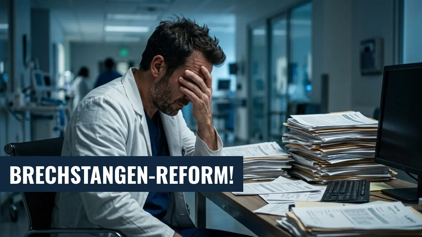 GKV-Spargesetz 2026: Ärztepräsident Reinhardt kritisiert Reformpläne