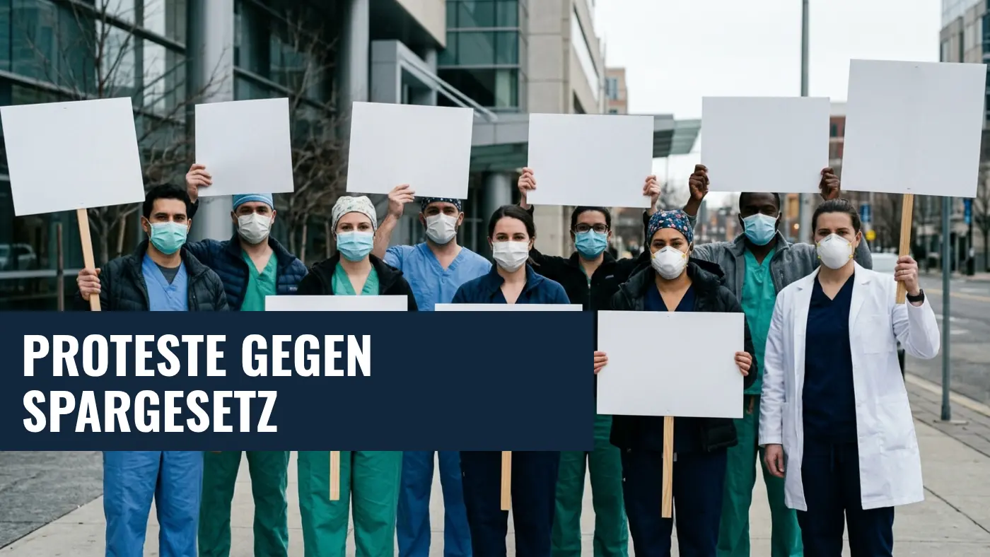 Verdi-Proteste gegen Spargesetz: Kritik an Gesundheitsreform