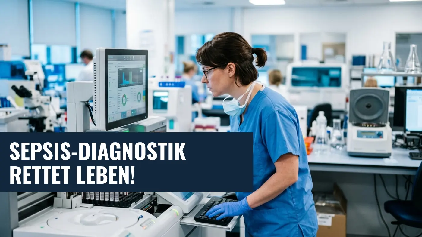 Sepsis: Schnelle Labordiagnostik rettet 3.800 Leben & spart Millionen